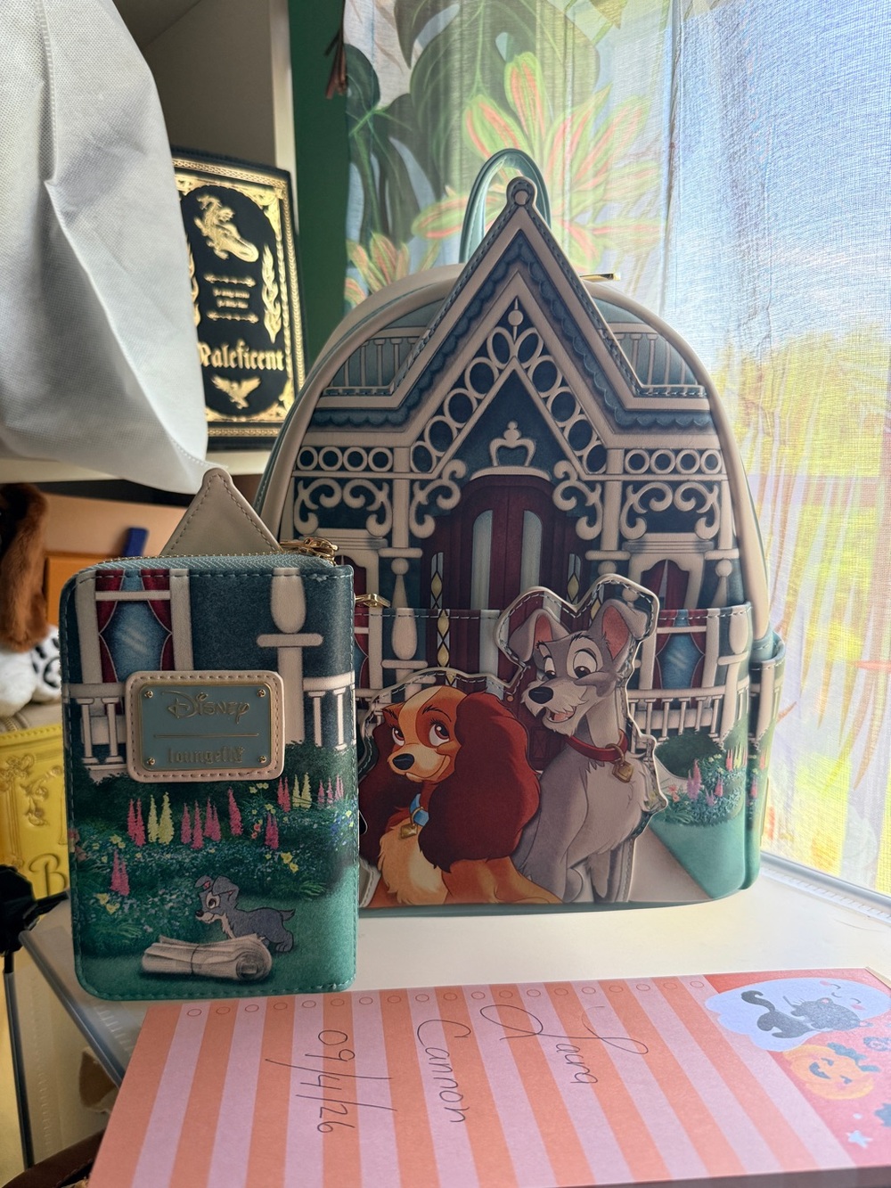 Lady and the Tramp Loungefly Mini Backpack Set - Picture 9 of 9